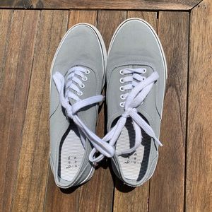 Gray shoes